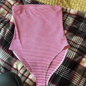 Forever 21 Strapless Body Suit!
